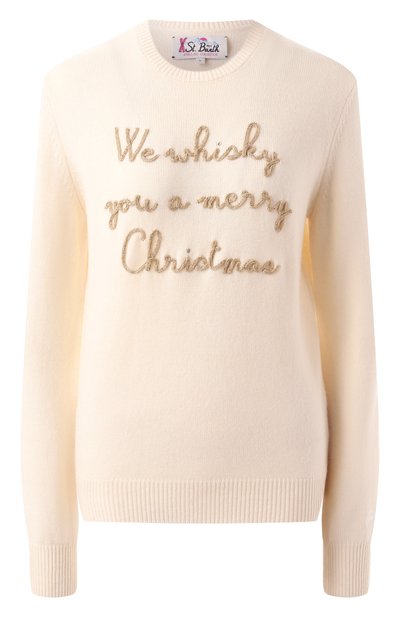 Женский пуловер из шерсти и вискозы MC2 SAINT BARTH, арт. NEW QUEEN/03982G