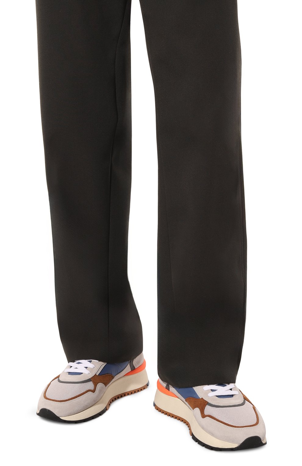 Комбинированные кроссовки CRIME LONDON, арт. 18405AA6, фото 3