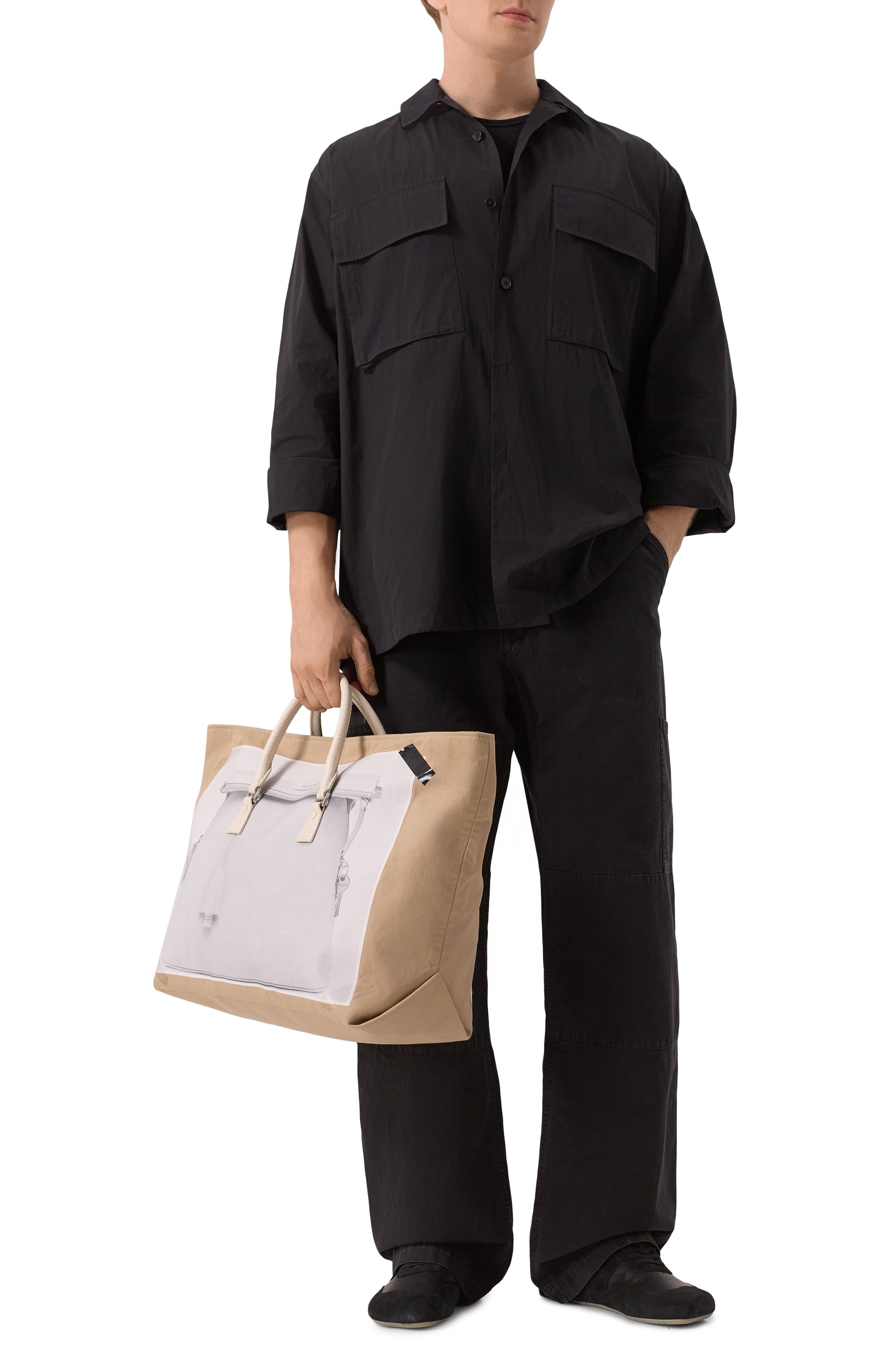 Сумка-тоут trompe l'oeil 5ac medium MAISON MARGIELA, арт. SB1WC0015/P6436, фото 8