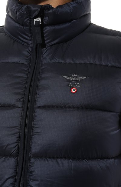 Утепленный жилет AERONAUTICA MILITARE темно-синего цвета по цене 31150 руб., арт. 232/AB2105CT3181, фото 5 Утепленный жилет AERONAUTICA MILITARE, арт. 232/AB2105CT3181, фото 5