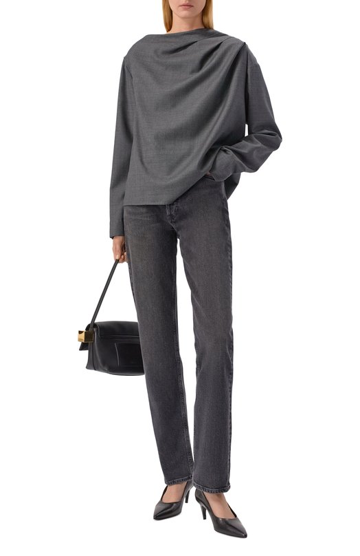 Джинсы 90’s Pinch Waist Long Agolde A2661825 Чёрный  A2661825 Фото 2