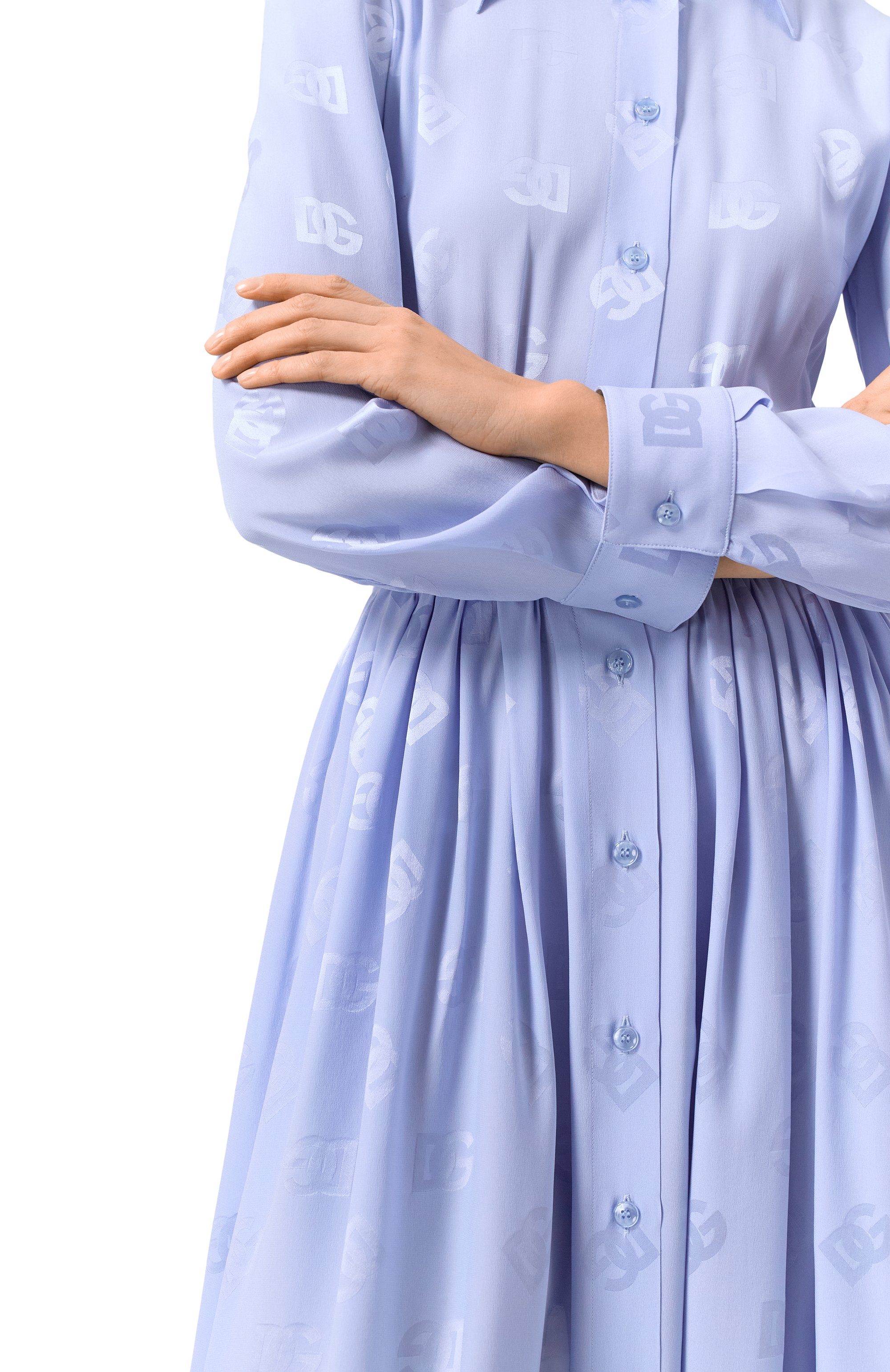 Шелковое платье DOLCE & GABBANA, арт. F6ARQT/FJ1J0, фото 5