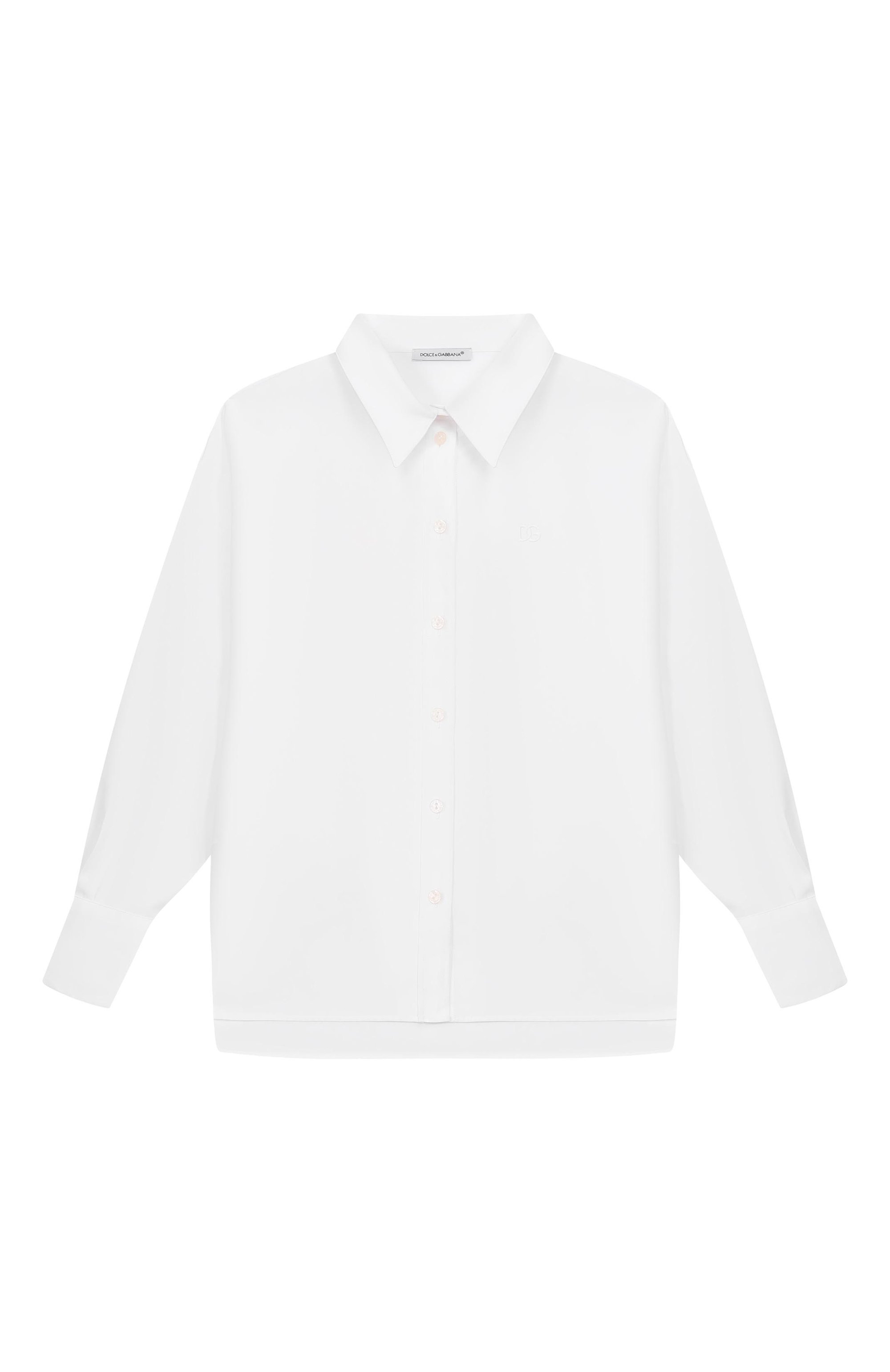 Хлопковая рубашка DOLCE & GABBANA, арт. L55S98/G7Q1D_001, фото 1