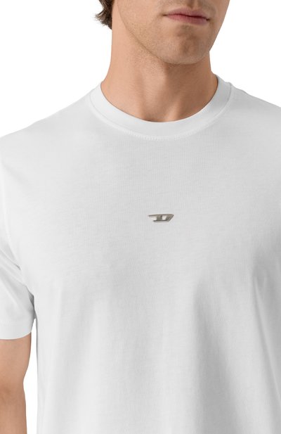 Хлопковая футболка DIESEL, арт. A14675/0QIAM, фото 5