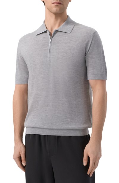 Поло из шерсти и шелка 12 STOREEZ, арт. 136312, фото 3