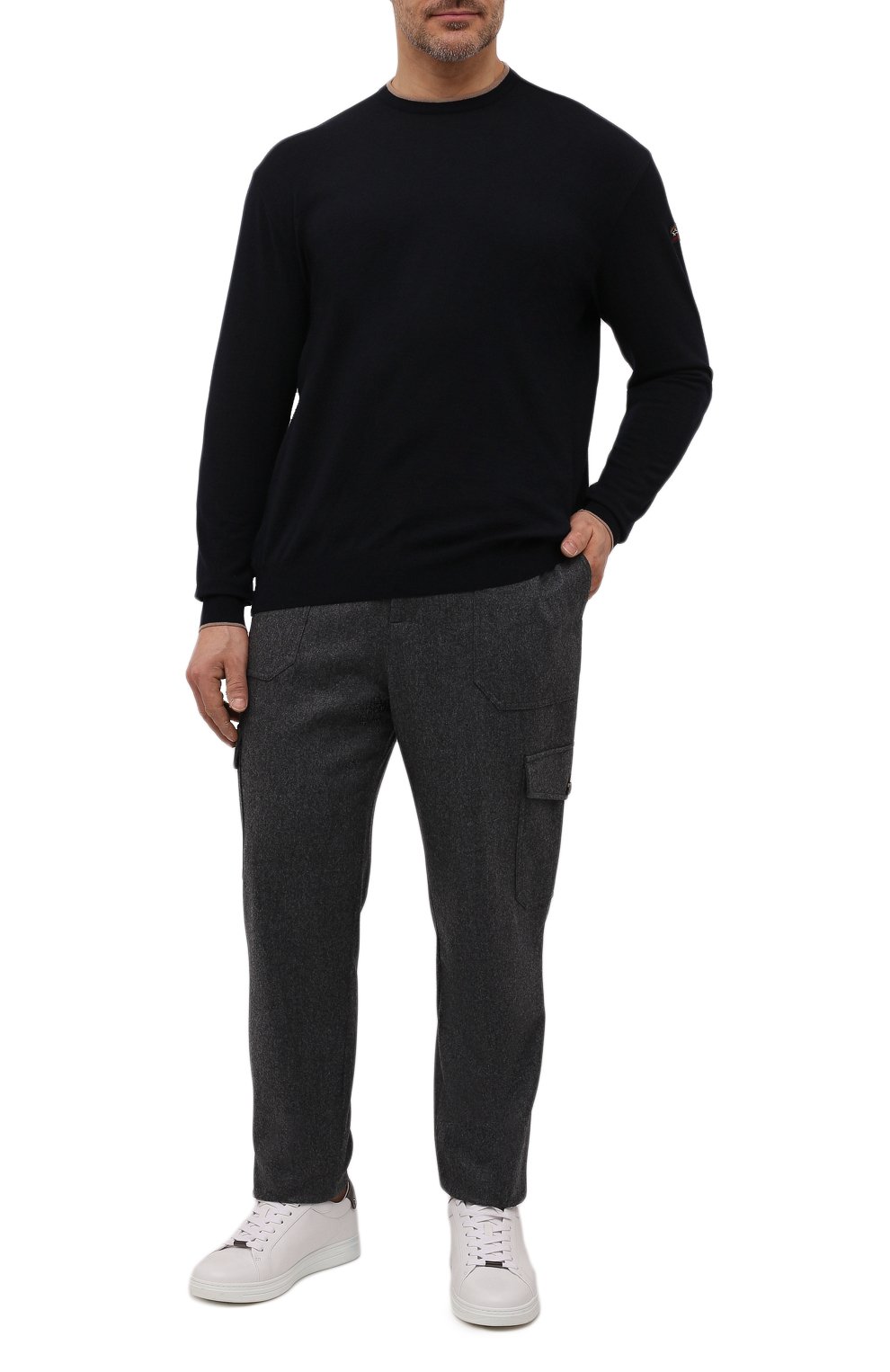 Шерстяной джемпер PAUL&SHARK, арт. 22411580/I8J/3XL-6XL, фото 2