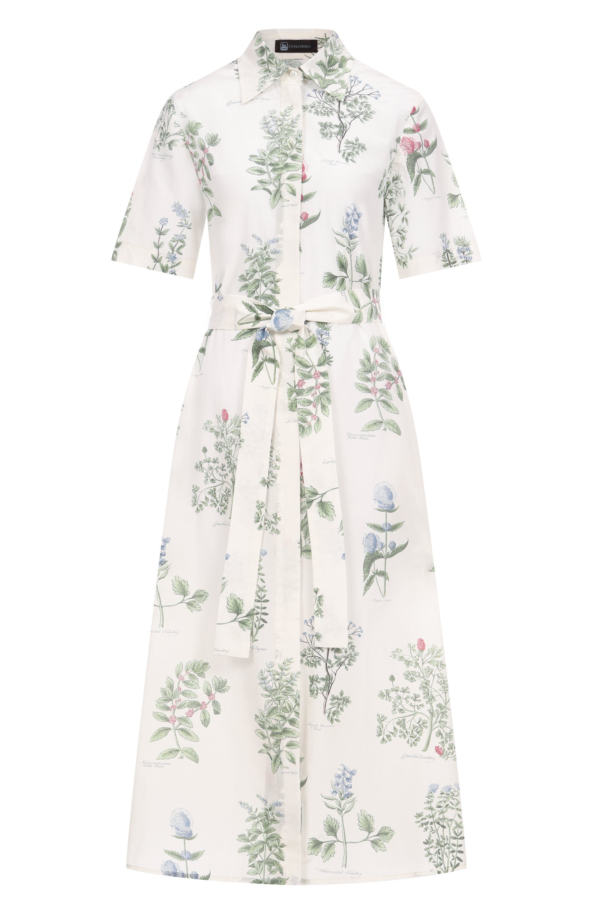 Платье из хлопка и шелка COLOMBO, арт. AB00358/F/T0294-U-1Z, фото 1
