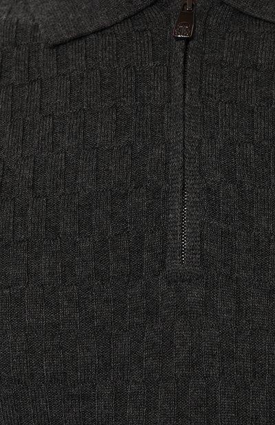 Шерстяное поло CORNELIANI, арт. 94M509-9425116, фото 5