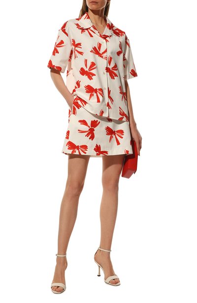 Хлопковая рубашка MSGM, арт. 3241MDE23 227154, фото 2