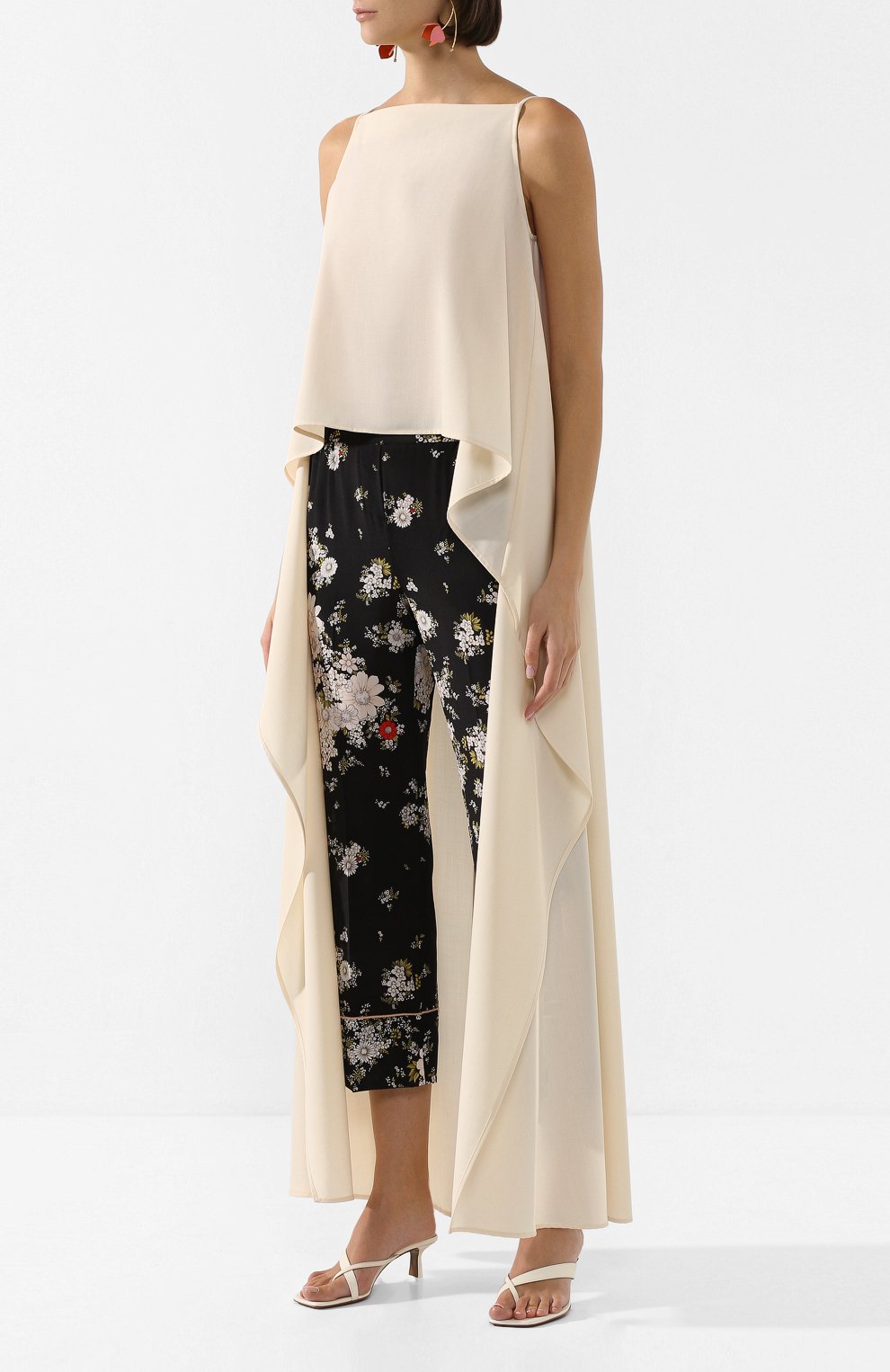 Шелковый топ CULT GAIA, арт. 53054M04 CRM, фото 3