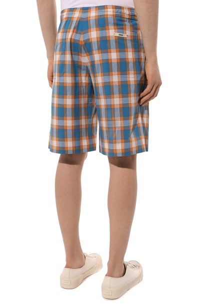 Хлопковые шорты GUCCI разноцветного цвета по цене 90720 руб., арт. 654859 ZAGCV, фото 4 Хлопковые шорты GUCCI, арт. 654859 ZAGCV, фото 4