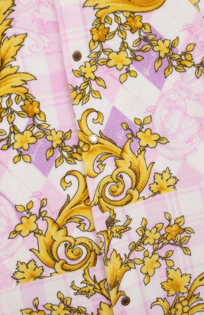Хлопковый комбинезон VERSACE, арт. 1000452/1A01067, фото 3