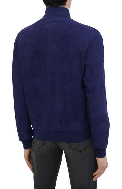 Замшевый бомбер ANDREA CAMPAGNA, арт. 60600E5722600, фото 4