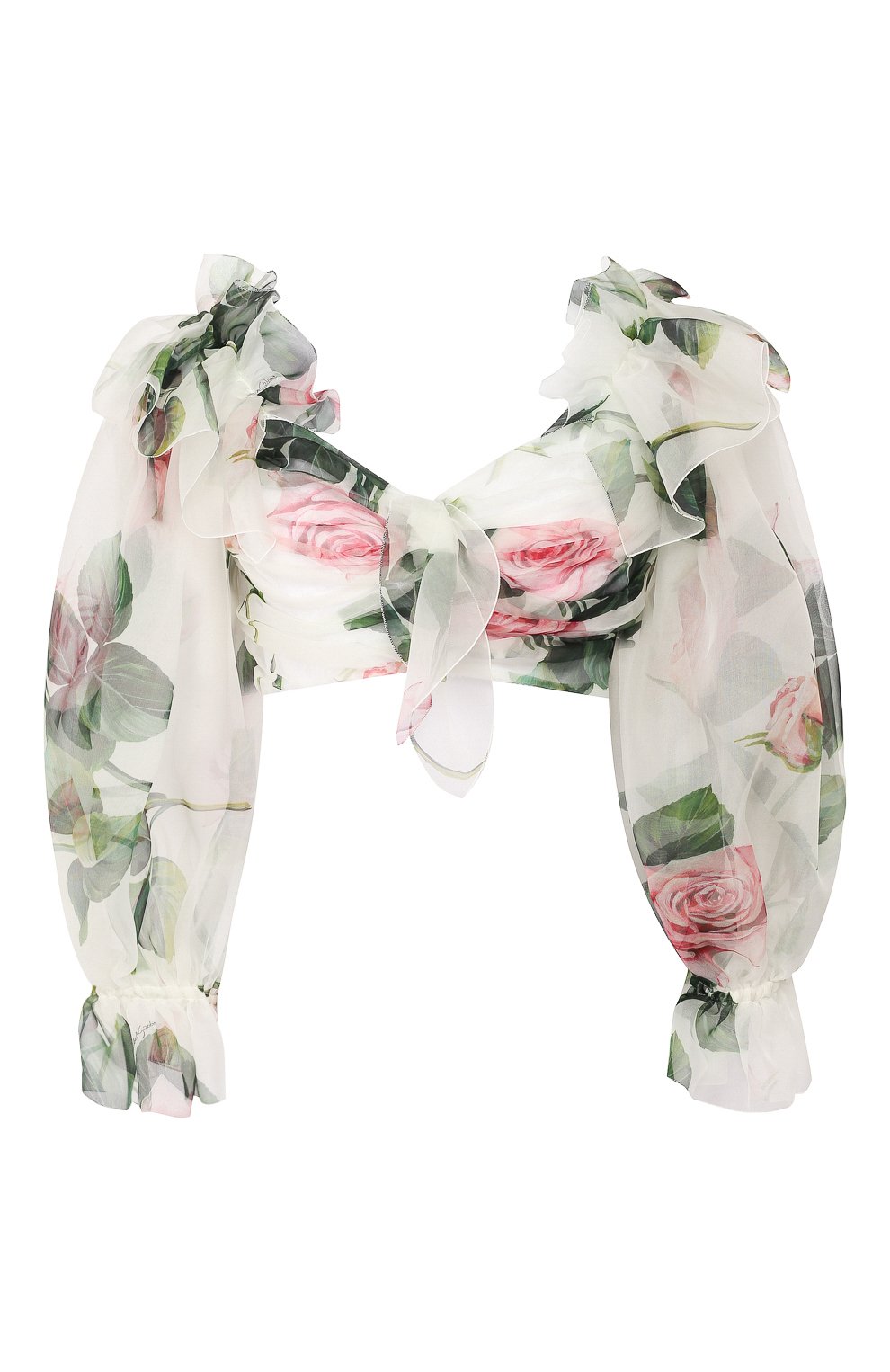 Шелковый топ DOLCE & GABBANA, арт. F74E5T/HS19T, фото 1