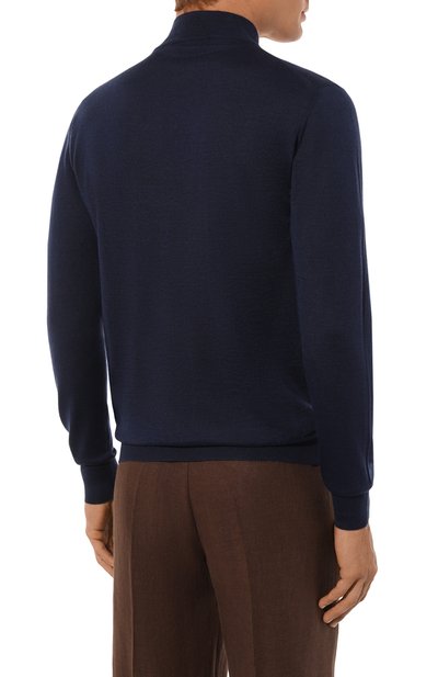 Водолазка из кашемира и шелка FEDELI, арт. 7UI07090, фото 4