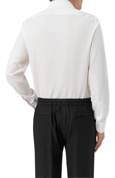 Хлопковая сорочка FINAMORE 1925 белого цвета по цене 54050 руб., арт. 170/2 N/C0495Z, фото 4 Хлопковая сорочка FINAMORE 1925, арт. 170/2 N/C0495Z, фото 4