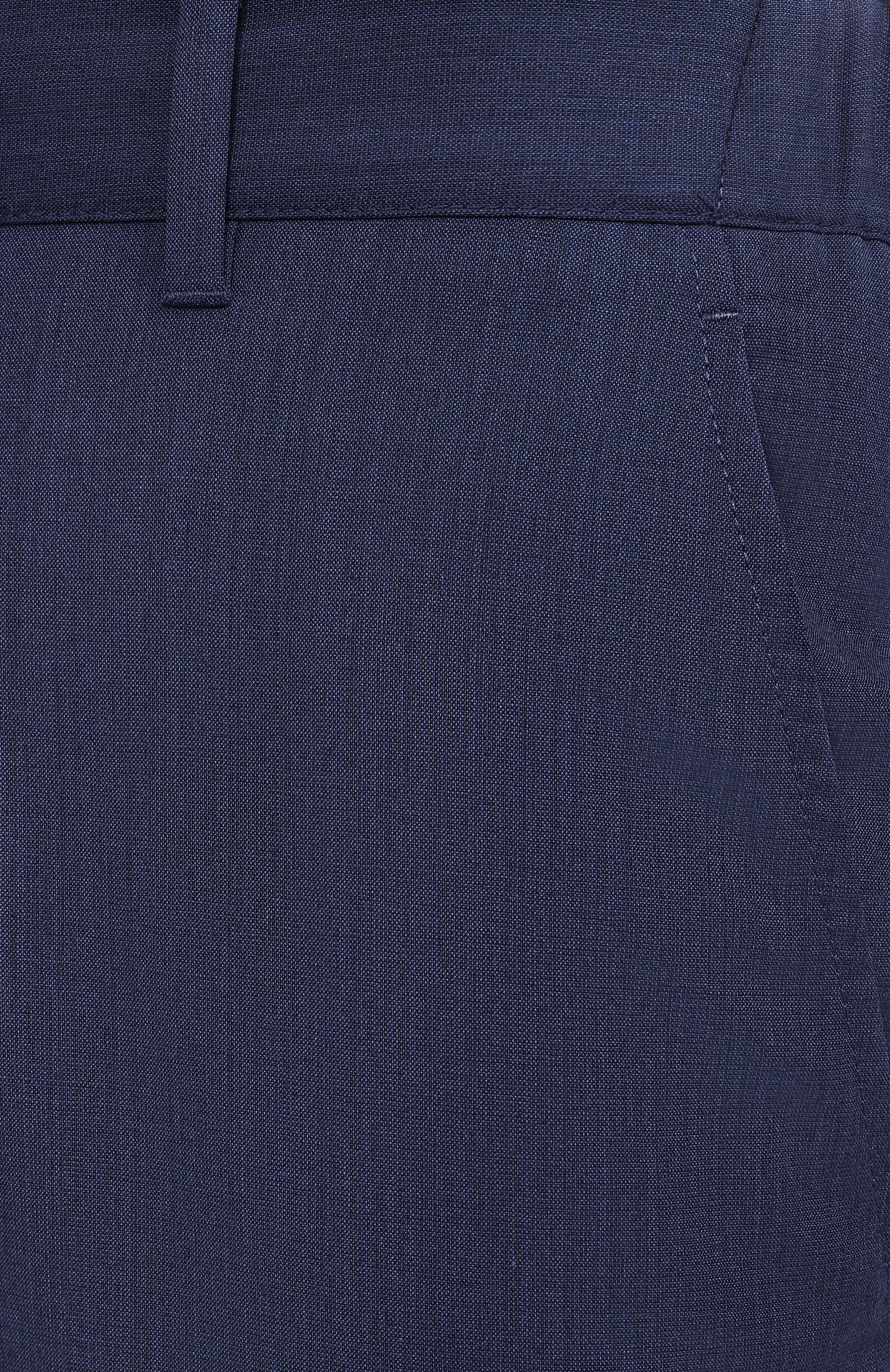 Шерстяные брюки ZILLI темно-синего цвета по цене 87550 руб., арт. CP801BM028660014U, фото 6 Шерстяные брюки ZILLI, арт. CP801BM028660014U, фото 6