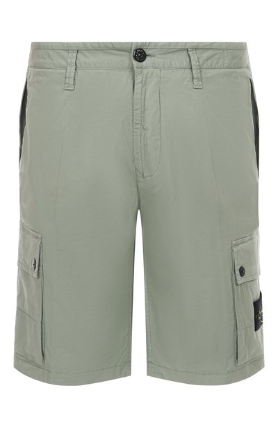 Мужские хлопковые шорты STONE ISLAND, арт. K1S15L100011S0010