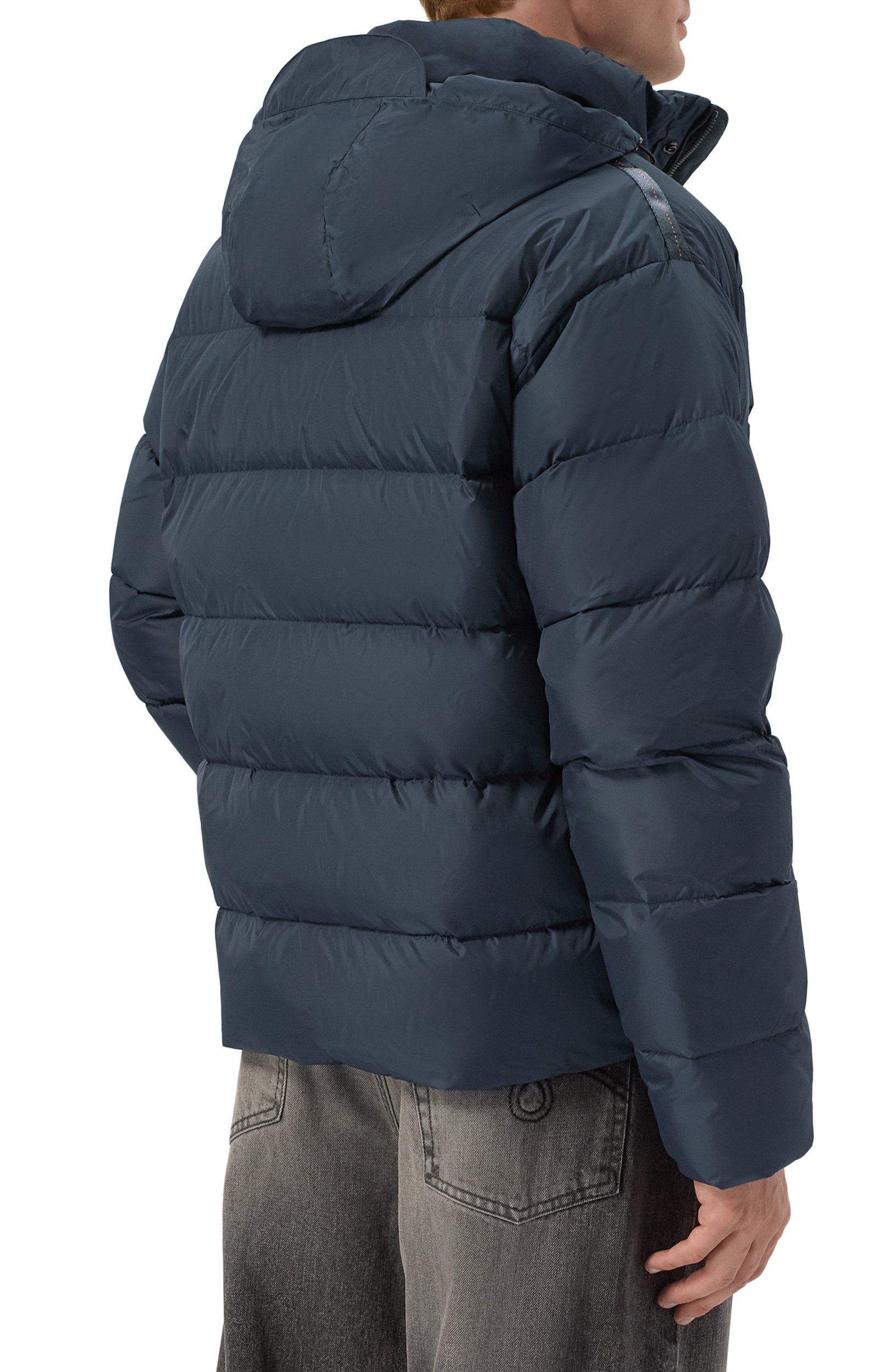 Пуховик PARAJUMPERS темно-синего цвета по цене 92400 руб., арт. 26WMPMPUTT01, фото 6 Пуховик PARAJUMPERS, арт. 26WMPMPUTT01, фото 6