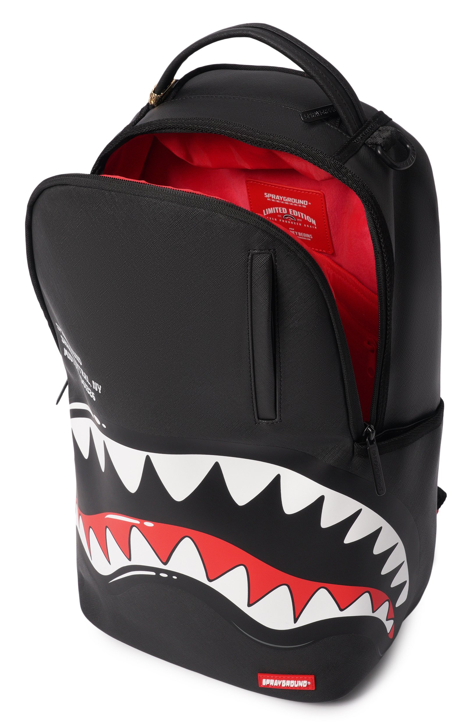 Рюкзак SPRAYGROUND, арт. 910B8727NSZ/SHARK CENTRAL BUBBLY BLACK BACKPACK, фото 3
