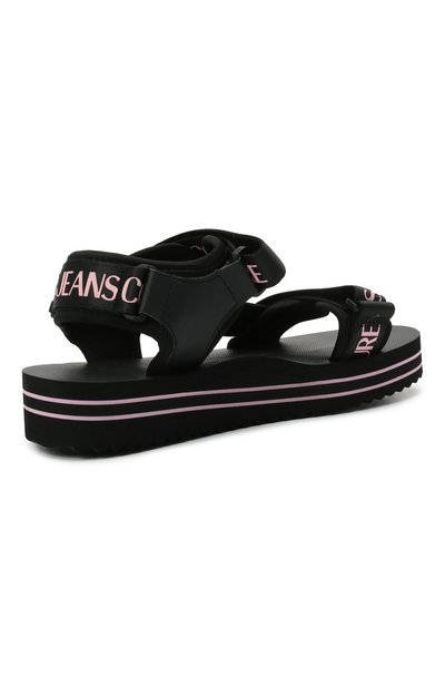 Сандалии VERSACE JEANS COUTURE, арт. E0VWASX1-L.F0ND0 STRAPPY SANDAL DIS./71937, фото 4