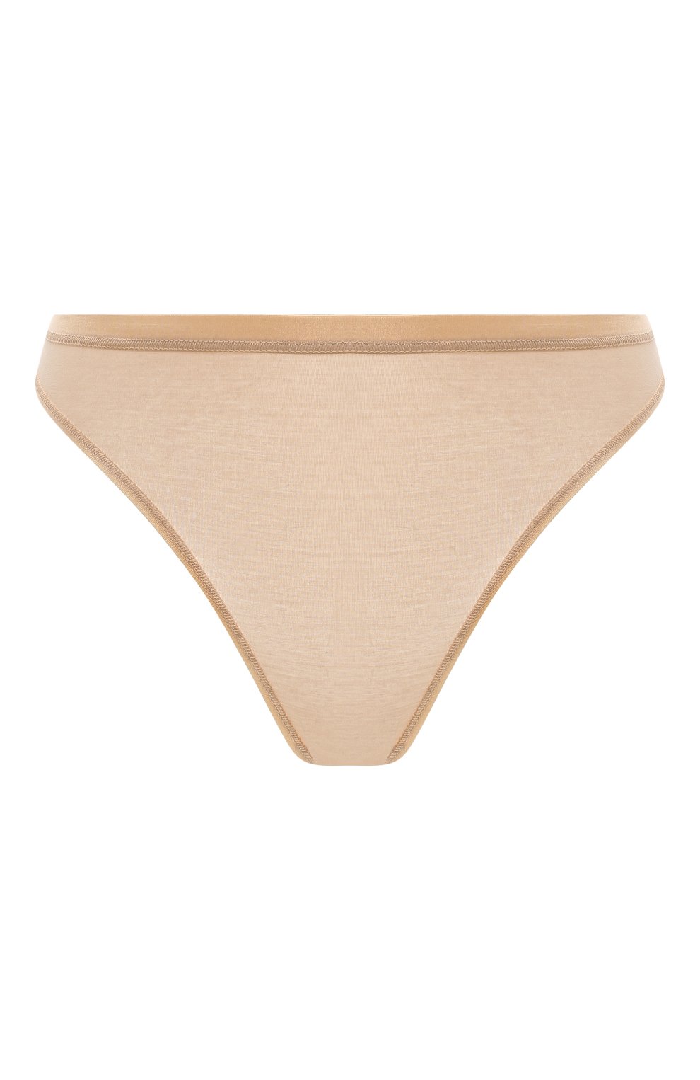 Трусы-стринги HANRO бежевого цвета по цене 4750 руб., арт. 071402., фото 1 Трусы-стринги HANRO, арт. 071402., фото 1