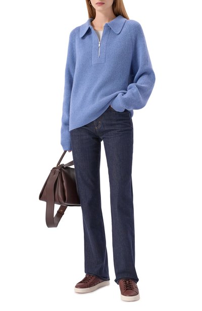 Кожаные кеды SANTONI, арт. WBGG61419PNNPXWL, фото 3