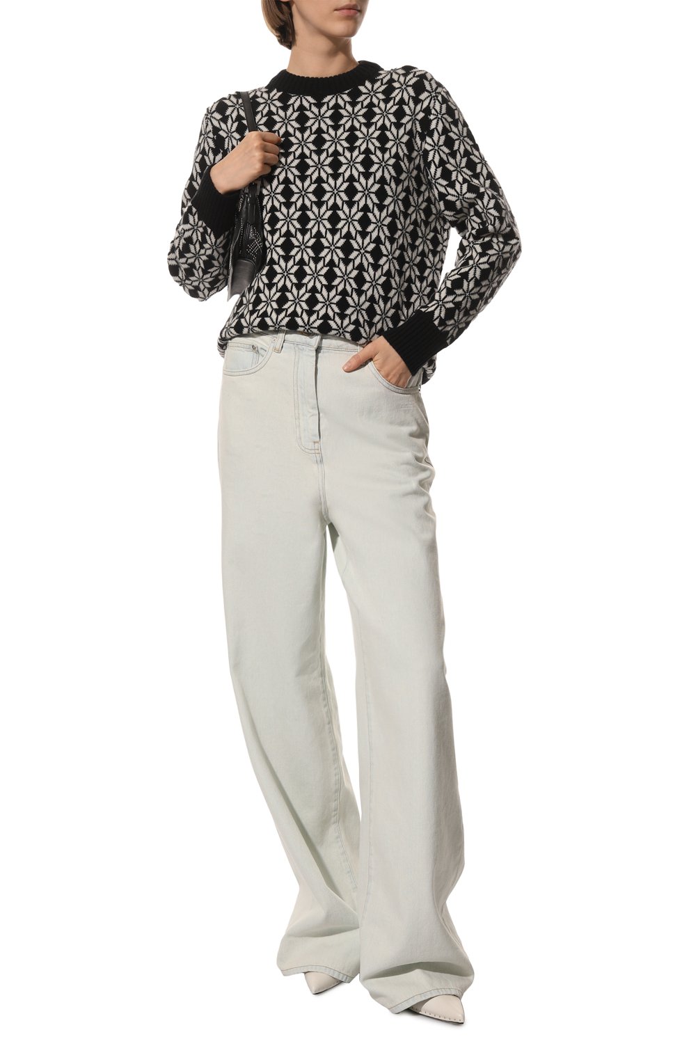 Кашемировый свитер SASHAVERSE, арт. KNS012/NY/WS/Star, фото 2