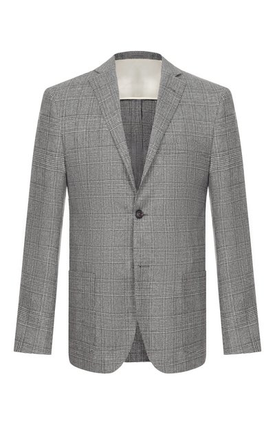 Мужской пиджак из шелка и шерсти CORNELIANI, арт. 27X002/2716215