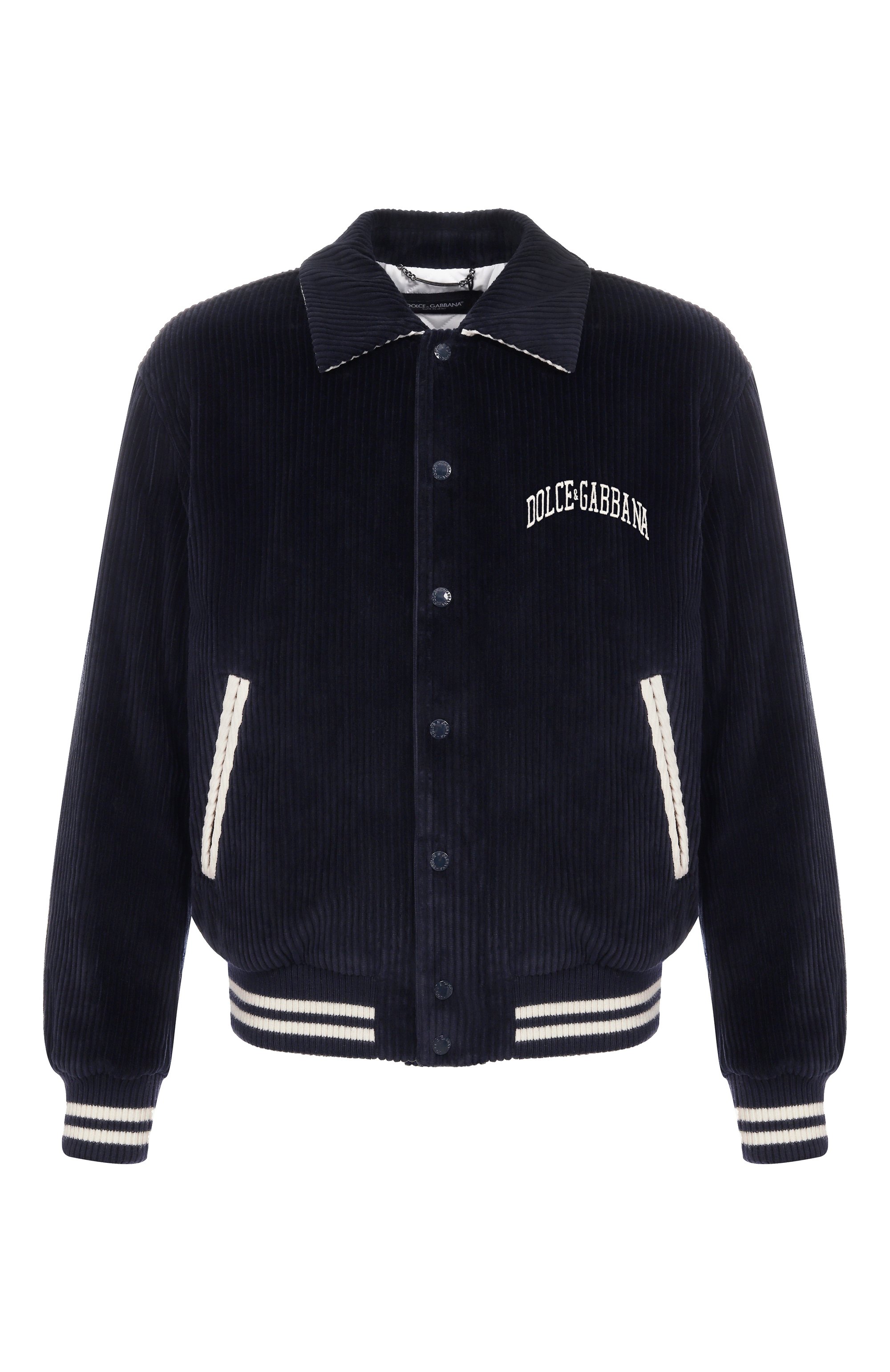 Вельветовый бомбер DOLCE & GABBANA, арт. G9BPXZ/FUVLI, фото 1
