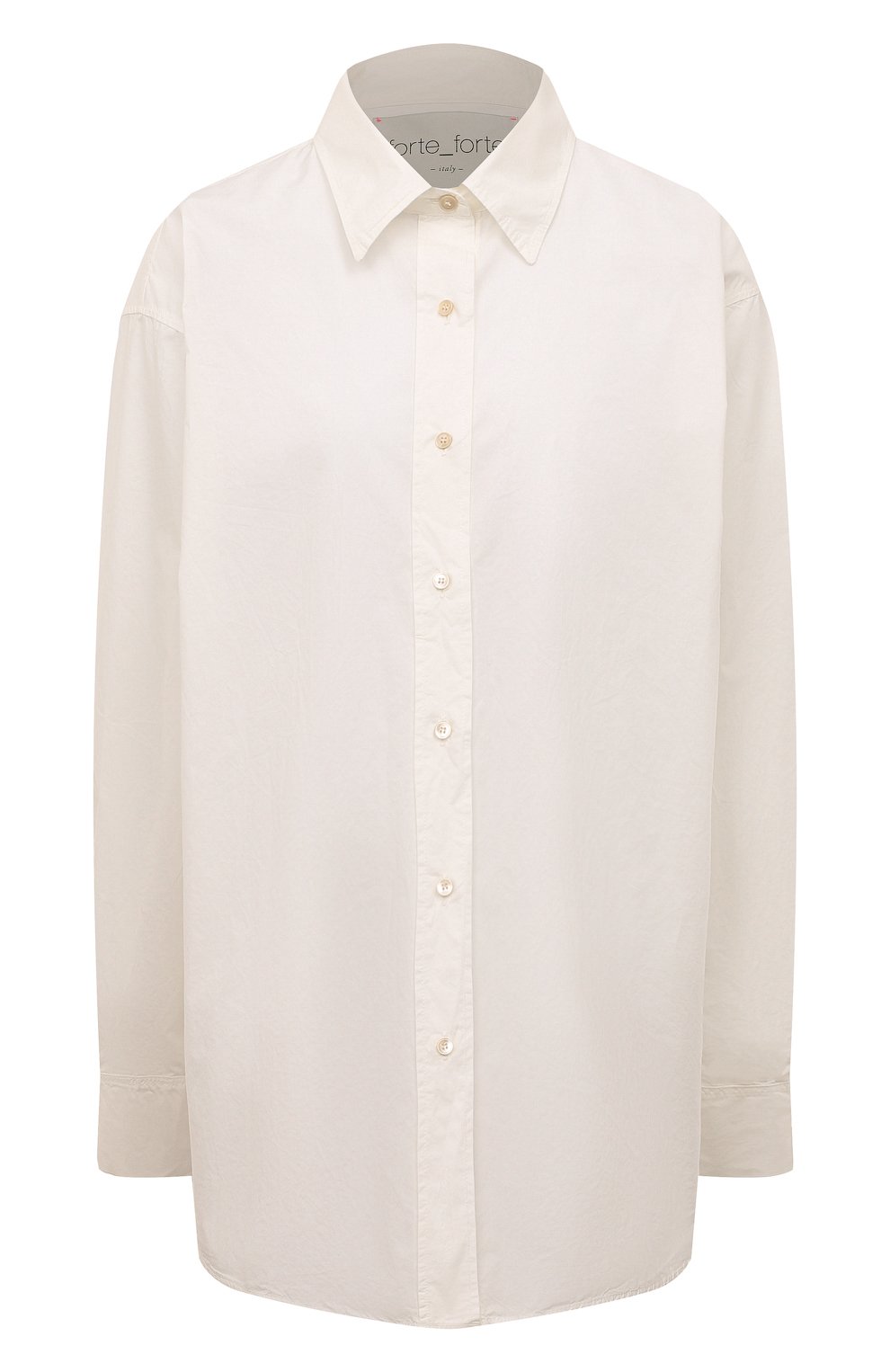 Хлопковая рубашка FORTE_FORTE, арт. 10081, фото 1