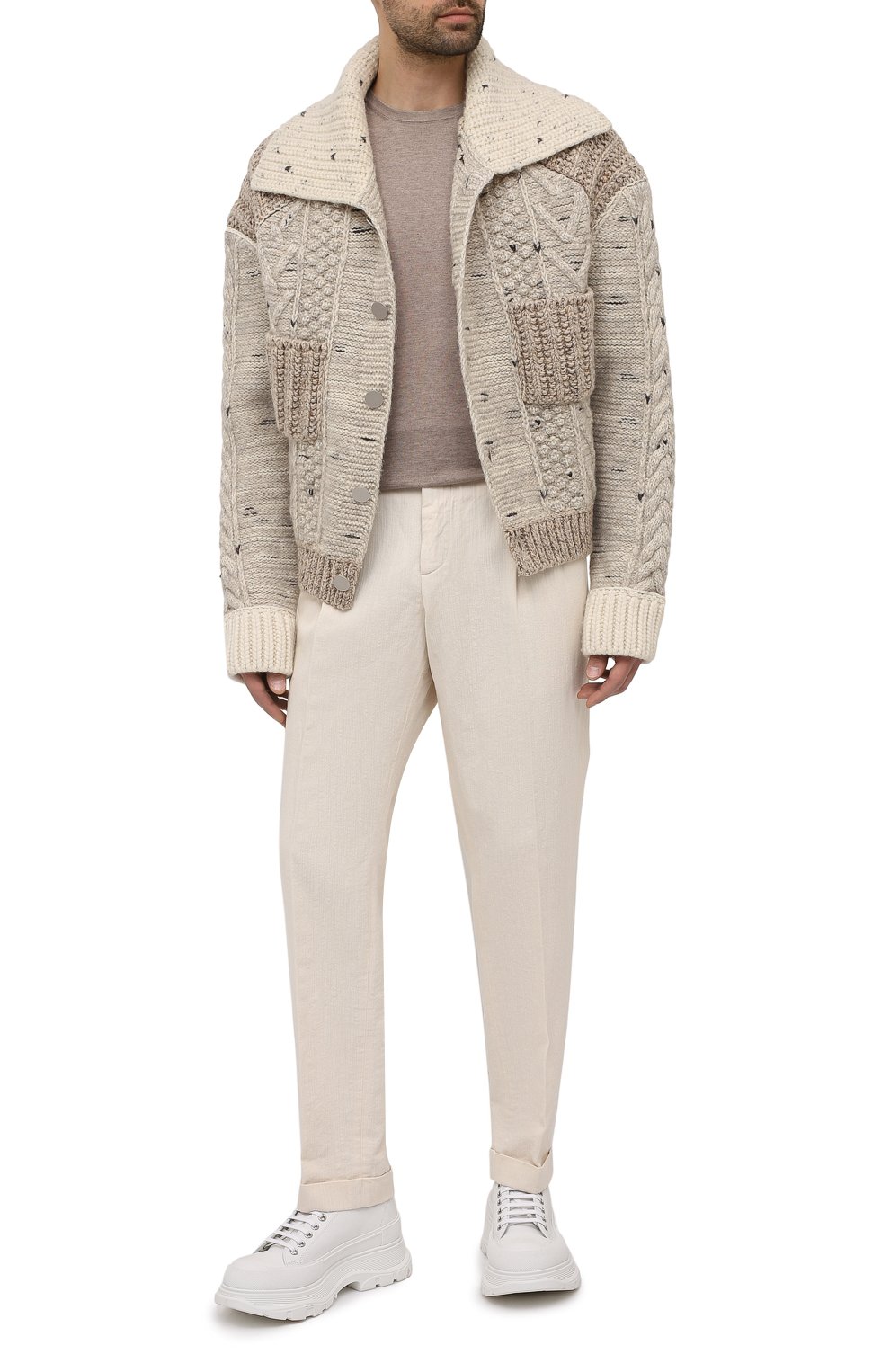 Джемпер из хлопка и кашемира FIORONI, арт. MK22621A2, фото 2