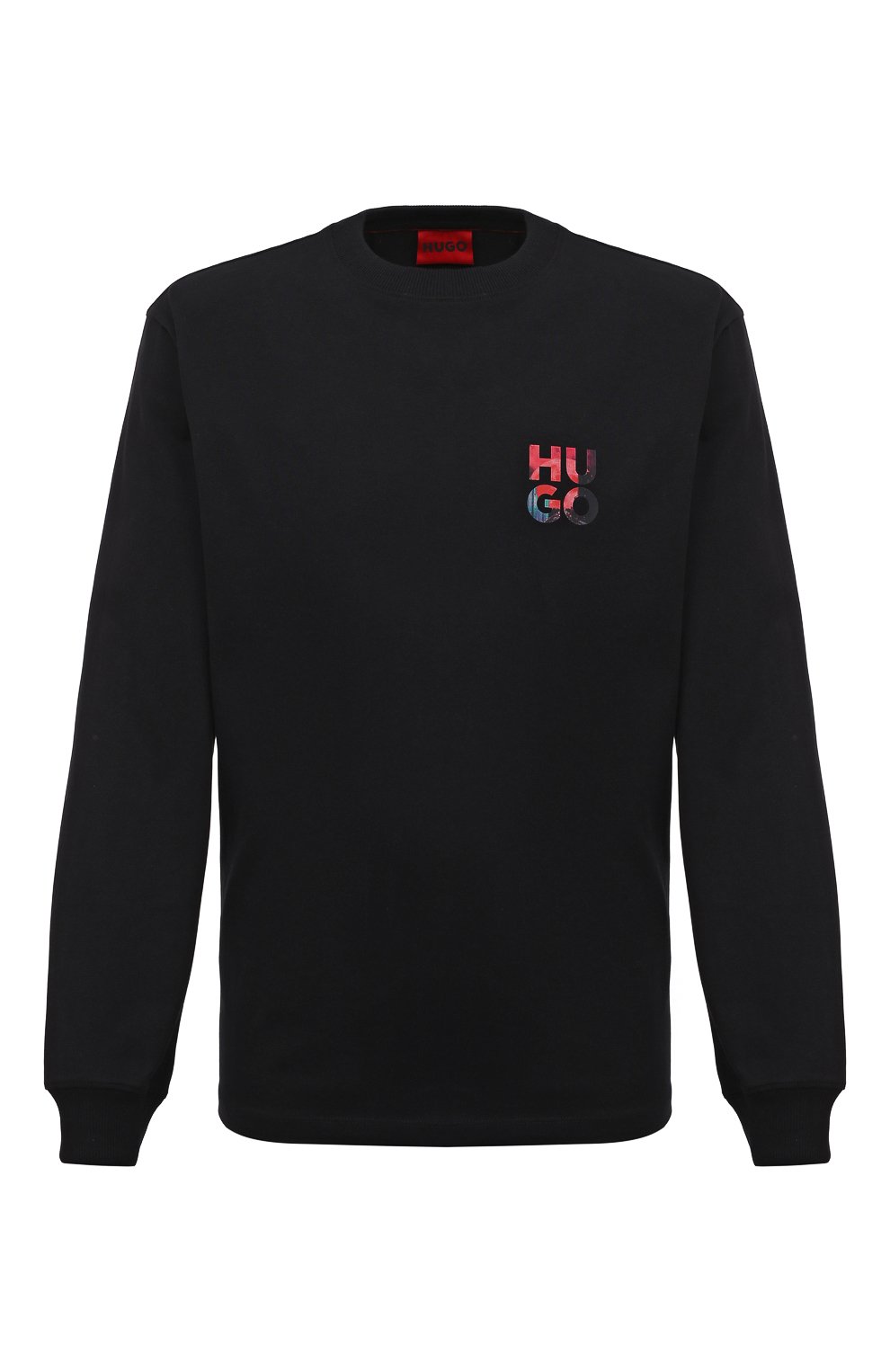 Хлопковый лонгслив HUGO, арт. 50486122, фото 1