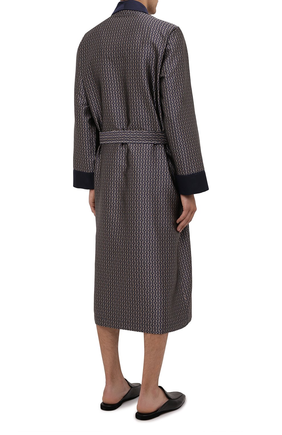 Шелковый халат DEREK ROSE, арт. 5535-VER0056, фото 4