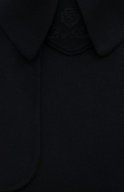 Кашемировое пальто LORO PIANA темно-синего цвета по цене 592000 руб., арт. FAM0836, фото 5 Кашемировое пальто LORO PIANA, арт. FAM0836, фото 5