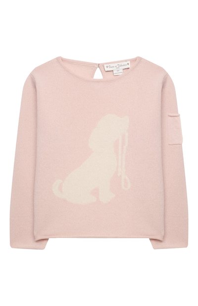 Кашемировый пуловер OSCAR ET VALENTINE, арт. PUL01DOGM, фото 1