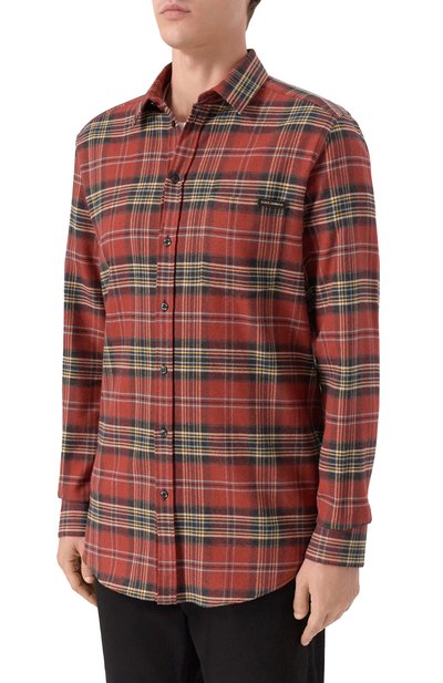 Хлопковая рубашка DOLCE & GABBANA, арт. G5JZ9T/FQ5NG, фото 3