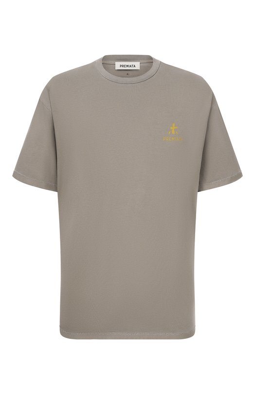 Хлопковая футболка Premiata PA1050MD Хаки PA1050MD