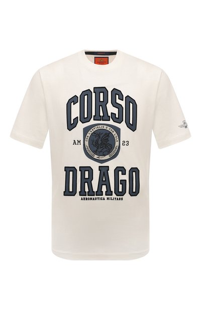 Хлопковая футболка AERONAUTICA MILITARE, арт. 242TS2304J611, фото 1