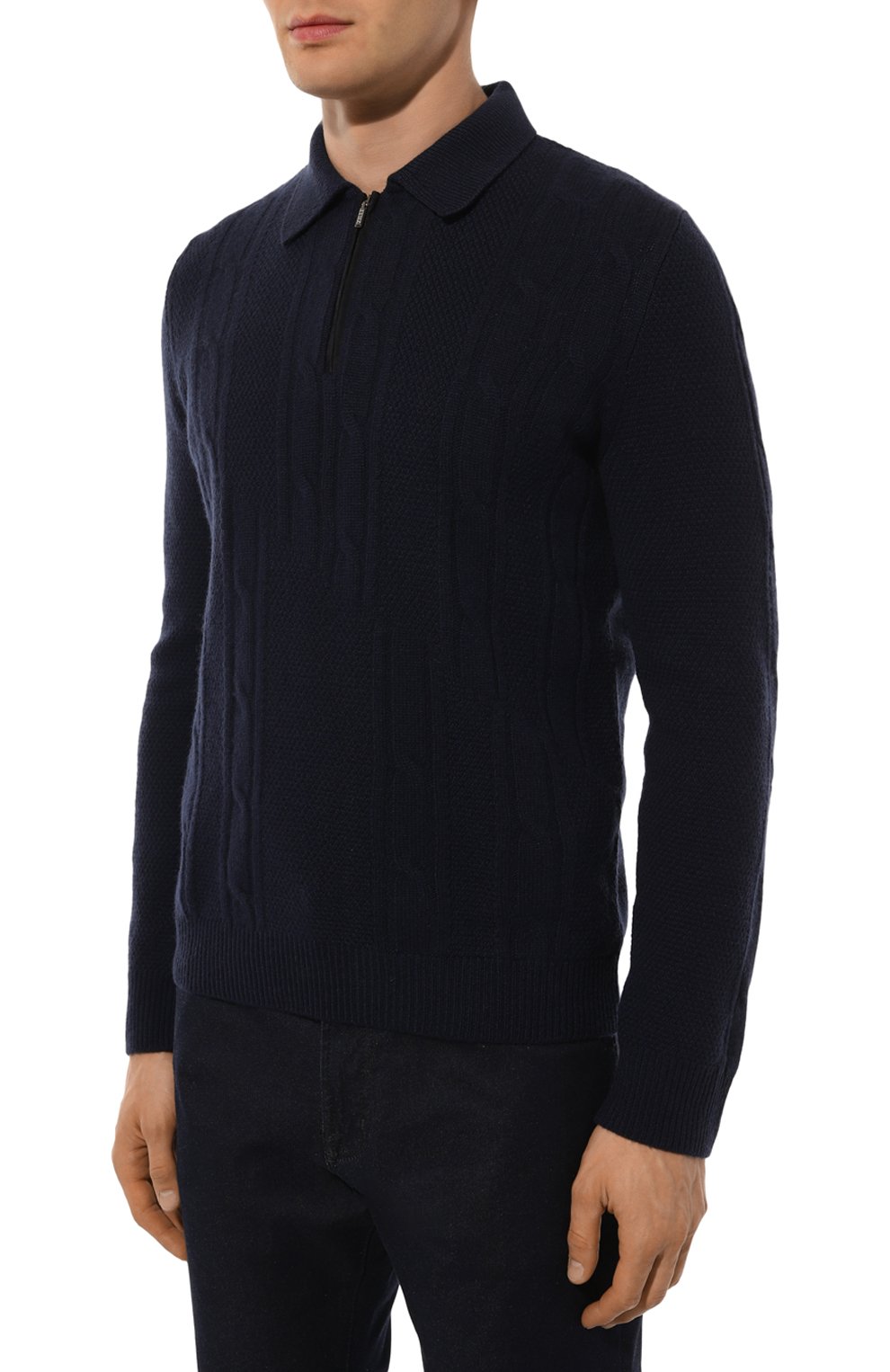 Поло из шерсти и кашемира ZILLI, арт. KZP001M0223VCAB00, фото 3