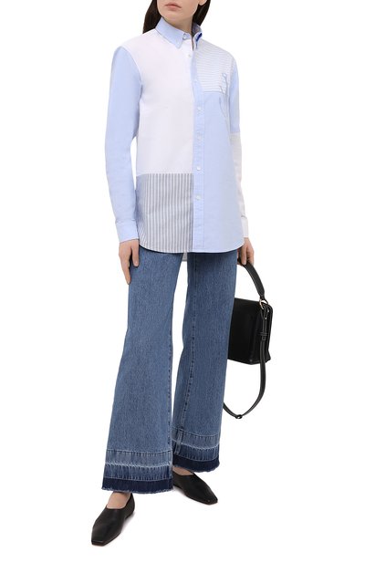 Хлопковая рубашка JW ANDERSON, арт. SH0072 PG0480, фото 2