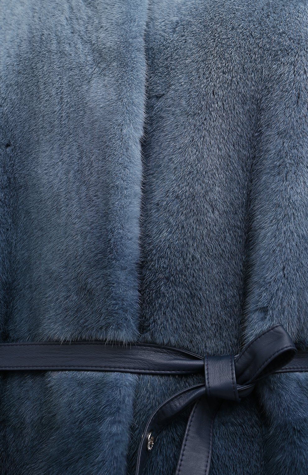 Шуба из меха норки LORO PIANA синего цвета по цене 2995000 руб., арт. FAG4330, фото 5 Шуба из меха норки LORO PIANA, арт. FAG4330, фото 5