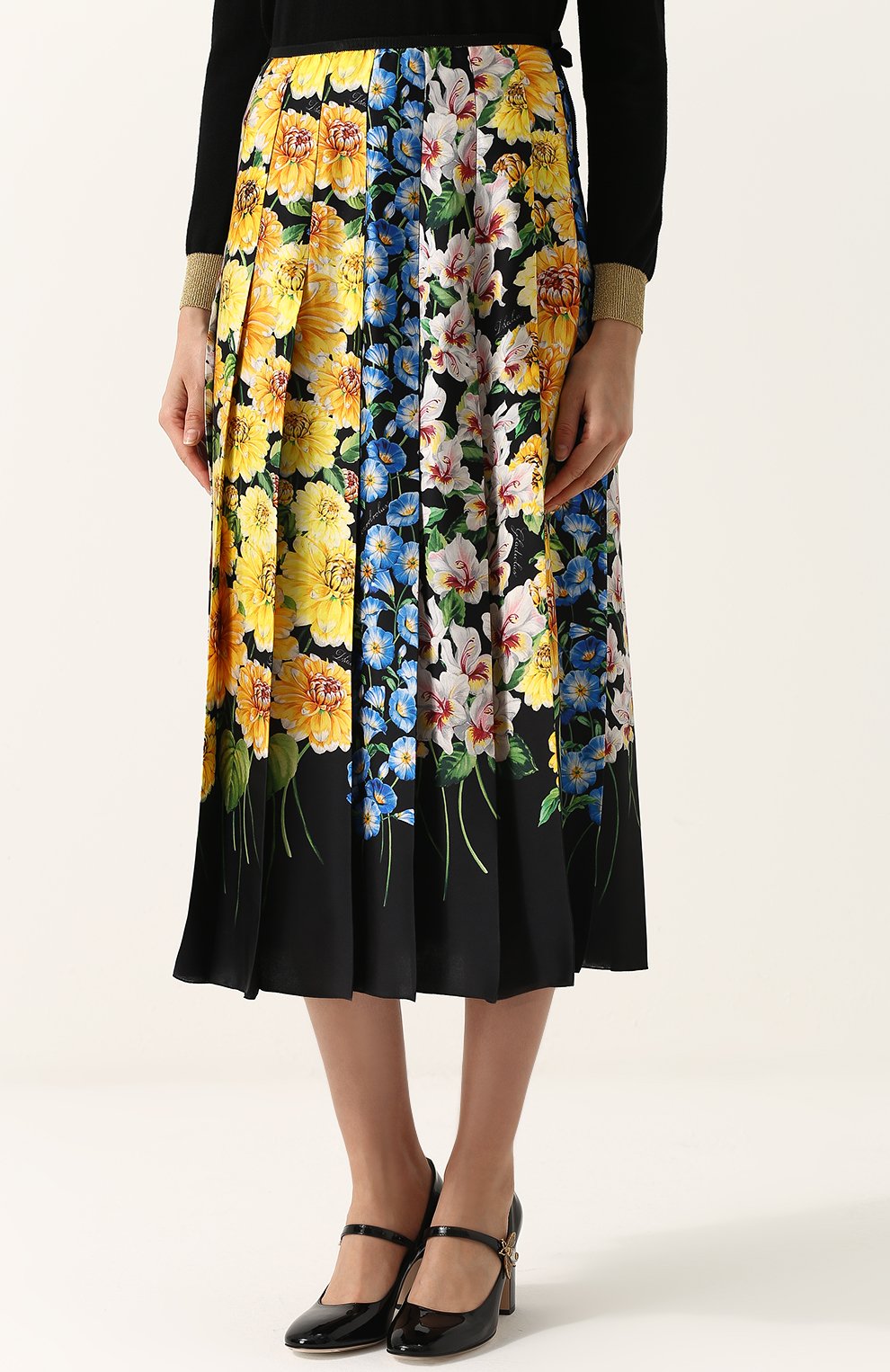 Шелковая юбка GUCCI, арт. 493600/ZJQ33, фото 3