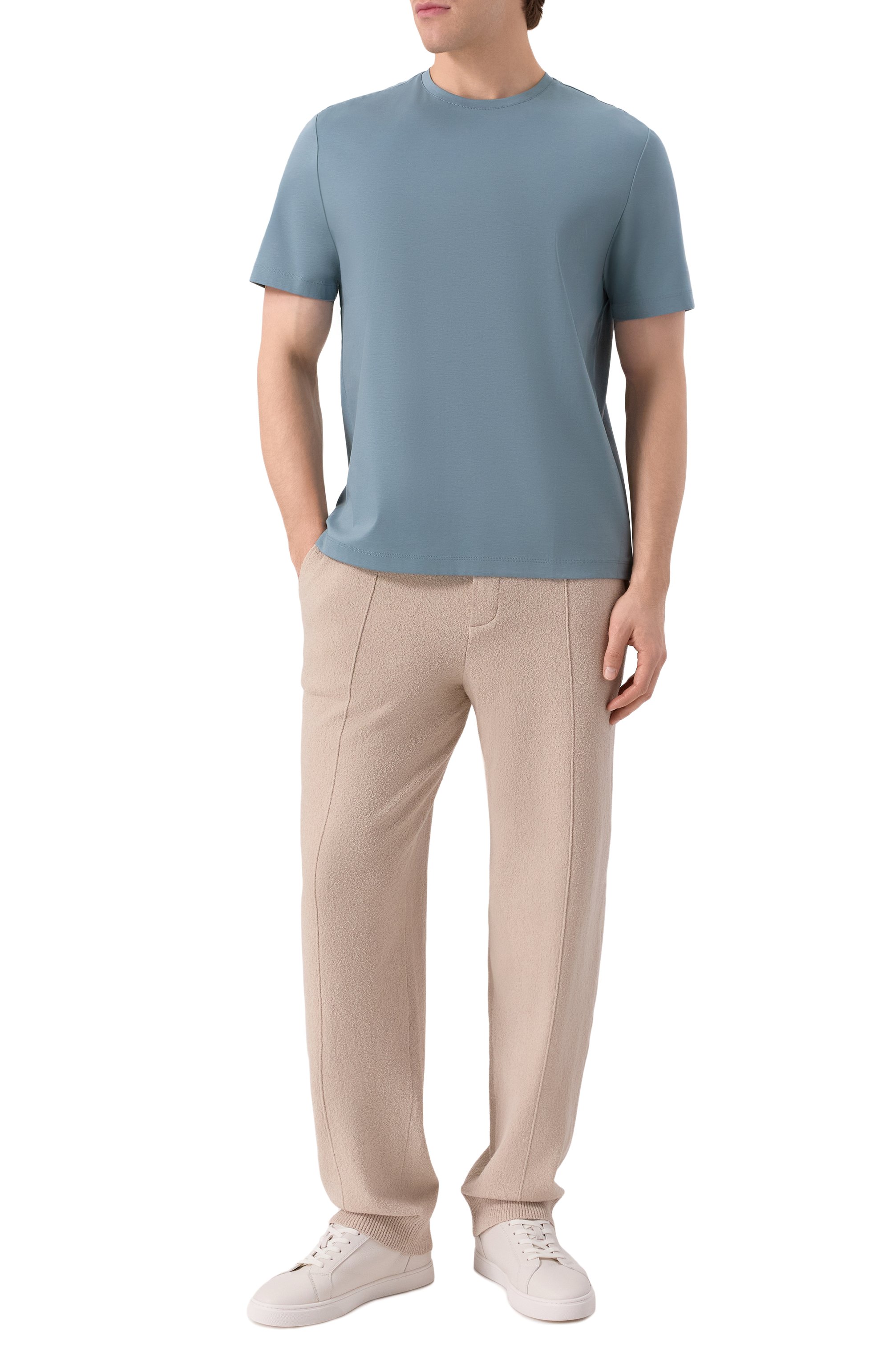 Хлопковая футболка 12 STOREEZ, арт. 132741, фото 2