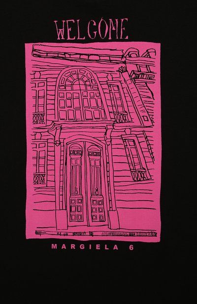 Хлопковая футболка MM6, арт. M60664/MM009, фото 3