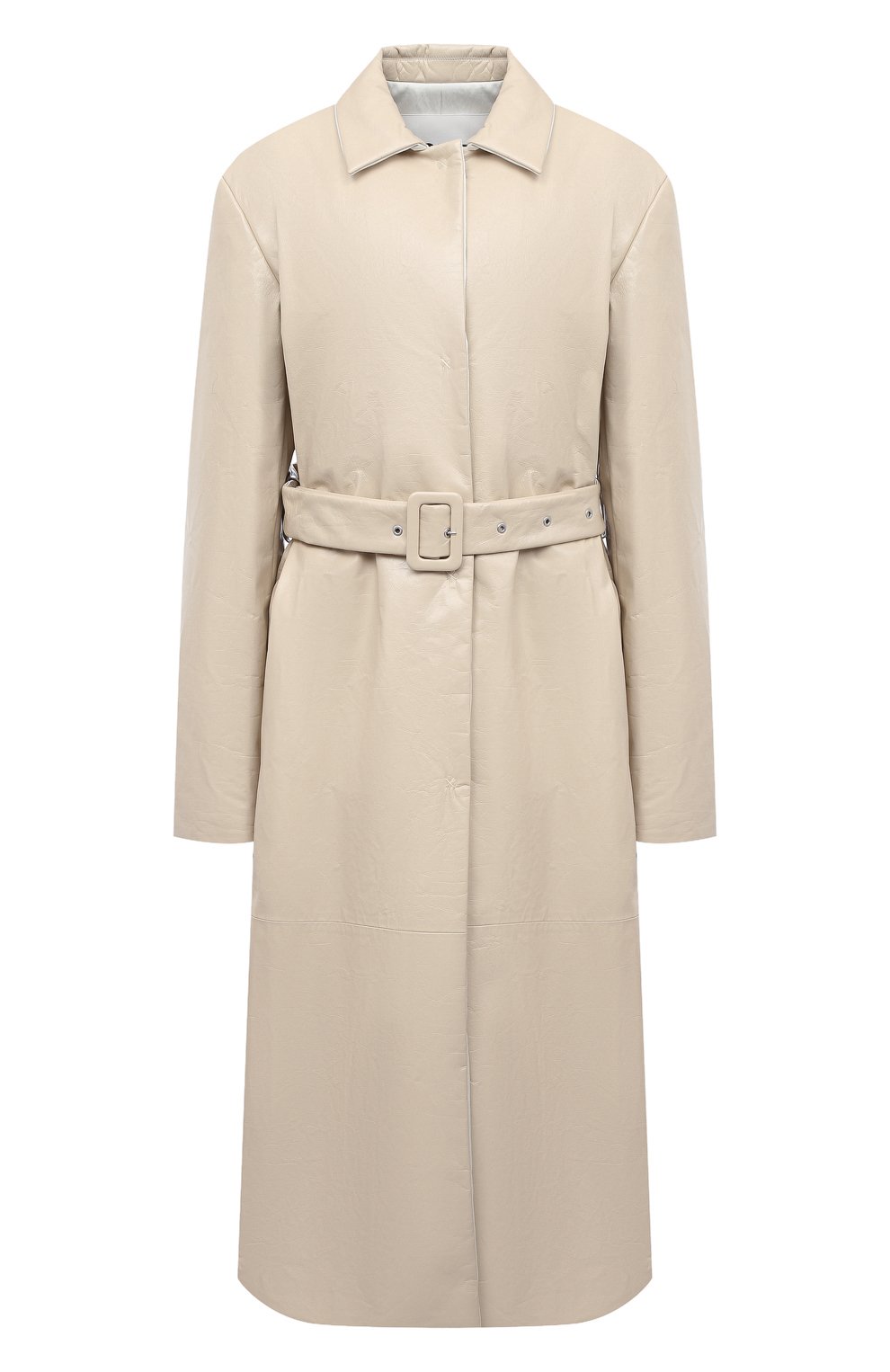 Кожаное пальто JIL SANDER, арт. JSPR651071-WRL00002A, фото 1