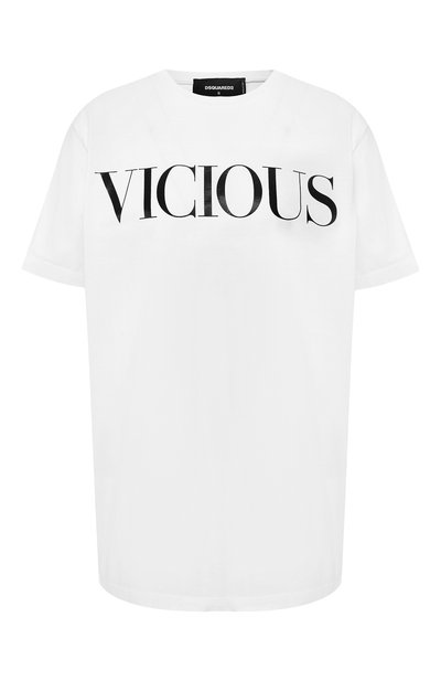 Женская хлопковая футболка DSQUARED2, арт. S75GC0996/S22427