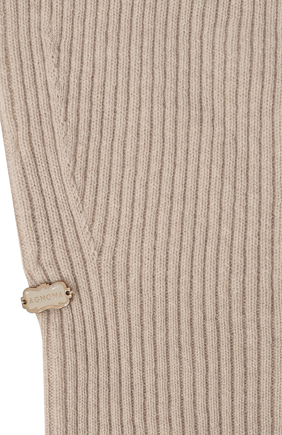 Кашемировая балаклава AGNONA, арт. MA08040E/1K120LE, фото 4