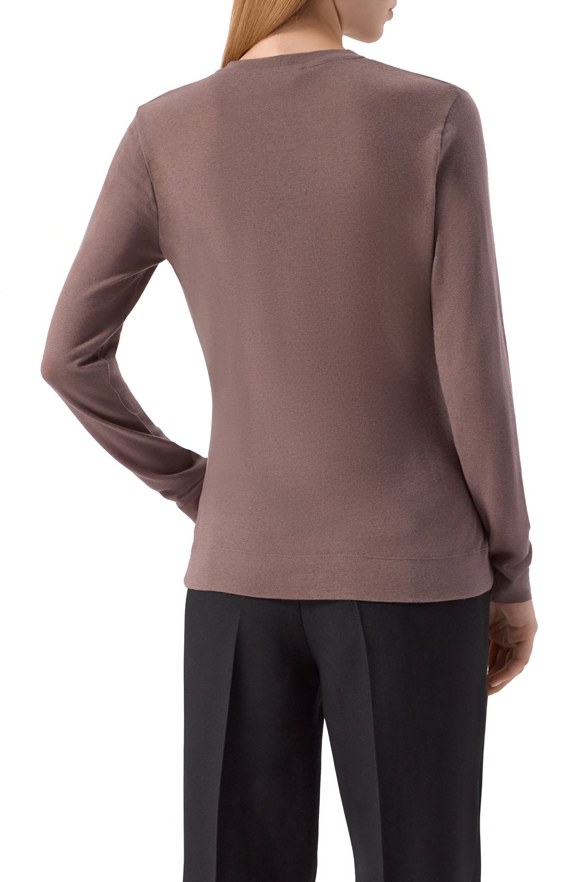 Пуловер из лиоцелла и шерсти WINDSOR, арт. 52 DT609 10001523, фото 4