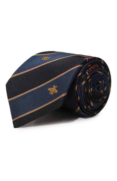 Мужской шелковый галстук GUCCI, арт. 545077 4E002
